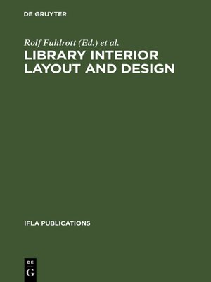 cover image of Library interior layout and design